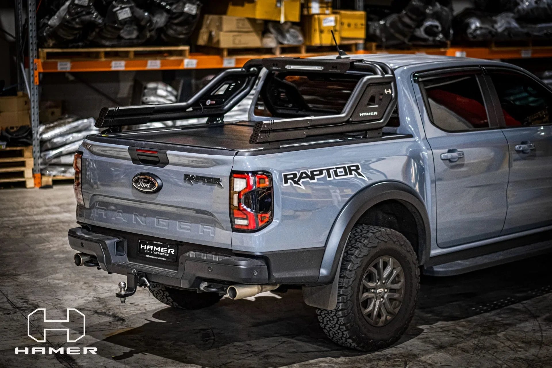 Ford Ranger Night Ford Ranger (2022 onwards) Raptor Hamer Extended Night Fury Sports Bar ...