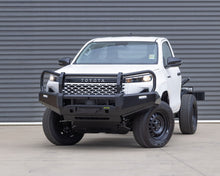 Load image into Gallery viewer, Toyota HiLux N90 (26+) Ironman Commercial Bull Bar &amp; Loom Kit
