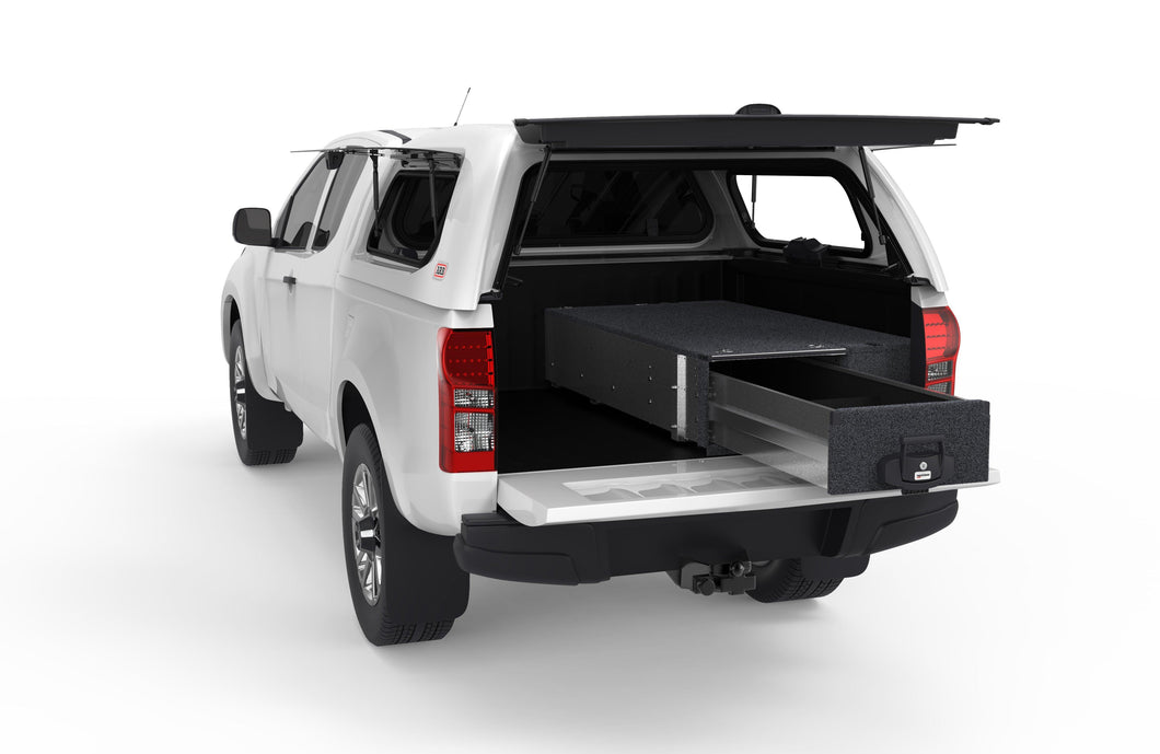 Holden Colorado (07/2012-12/2020) 4WD Interiors Single Drawer with Fixed Top