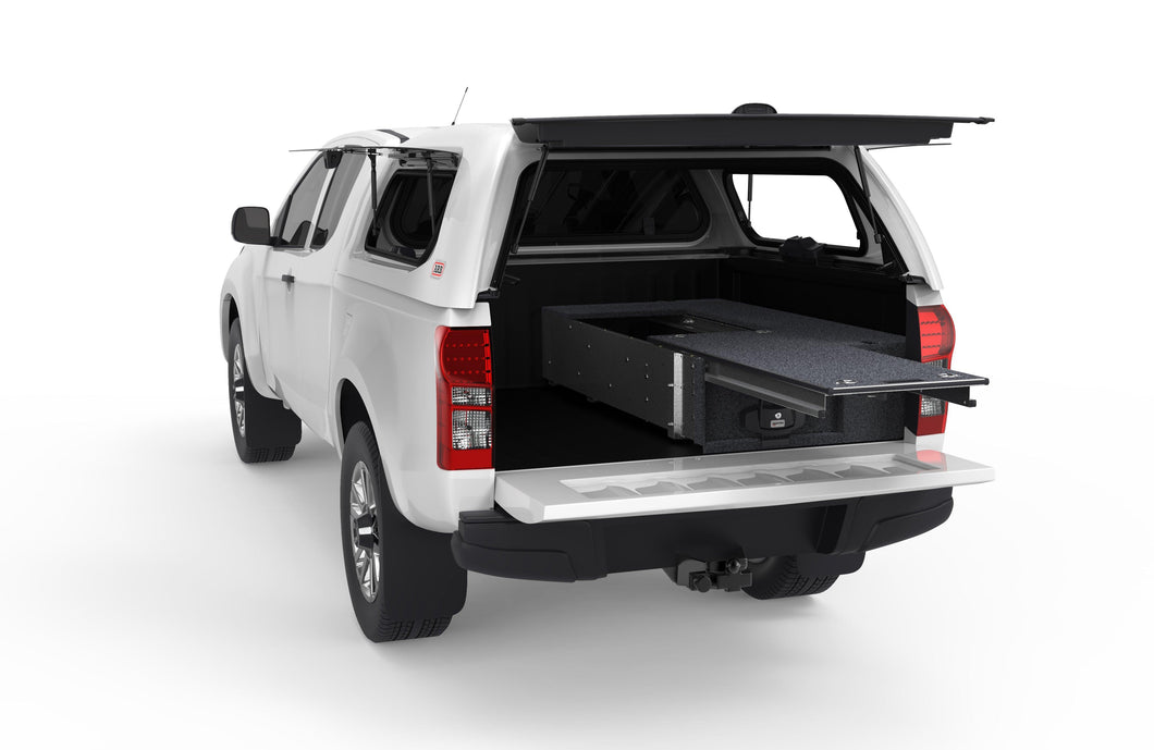 Holden Colorado (07/2012-12/2020) 4WD Interiors Single Drawer with Roller Top