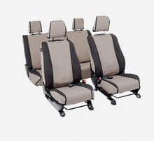 Load image into Gallery viewer, Toyota HiLux (2015-2025)  8th Gen SR5 Dual Cab Leather and Electrics MSA Seatcovers

