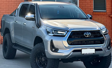 Load image into Gallery viewer, Toyota Hilux (2015-2024) N80 GUN Phat Bars 4&quot; Stainless Snorkel
