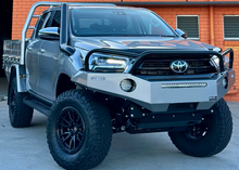 Load image into Gallery viewer, Toyota Hilux (2015-2024) N80 GUN Phat Bars 4&quot; Stainless Snorkel (LONG ENTRY)
