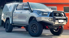 Load image into Gallery viewer, Toyota Hilux (2015-2024) N80 GUN Phat Bars 4&quot; Stainless Snorkel
