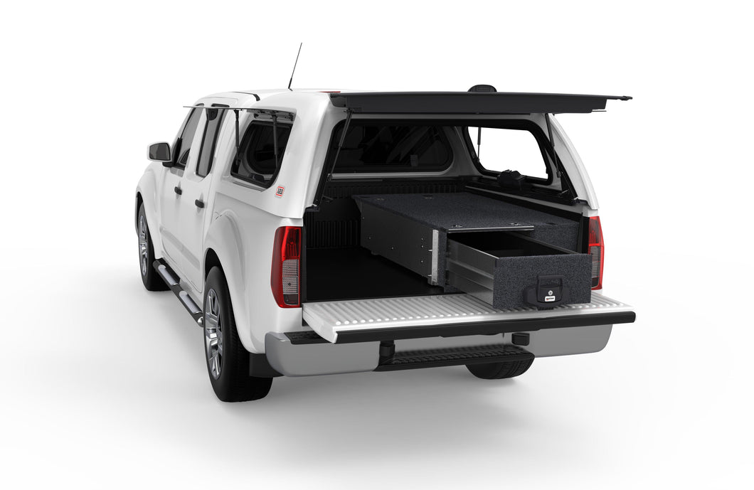 Nissan Navara (11/2005-03/2015) 4WD Interiors Single Drawer with Fixed Top