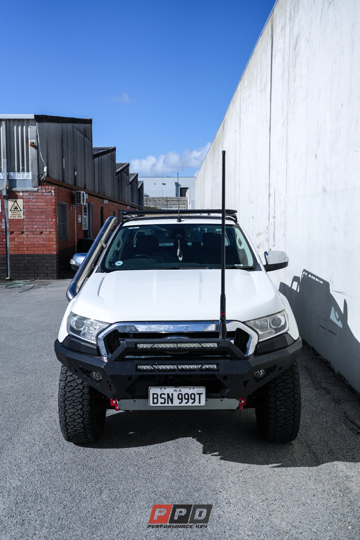 Ford Ranger (2011-2017+) PX PXII PXIII FLAT STYLE Dual Cab Roof Rack ...