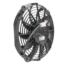 Load image into Gallery viewer, SPAL Universal Fan 10&quot; Fan Skew Blade Push 12V (708CFM) (52mm Deep)
