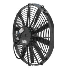 Load image into Gallery viewer, SPAL Universal Fan 14&quot; Fan Straight Blade Pull 12V (1310CFM) (62mm Deep)
