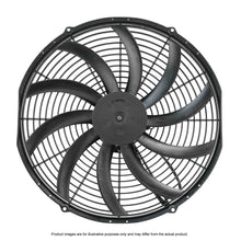 Load image into Gallery viewer, SPAL Universal Fan 16&quot; Fan Skew Blade Pull 12V Brushless (1858CFM) (82mm Deep)
