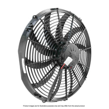 Load image into Gallery viewer, SPAL Universal Fan 16&quot; Fan Skew Blade Pull 12V Brushless (1858CFM) (82mm Deep)
