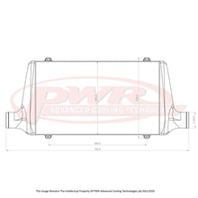 Load image into Gallery viewer, Universal Street Series Intercooler Core Size 500 x 300 x 68mm, 2.5&quot; Outlets
