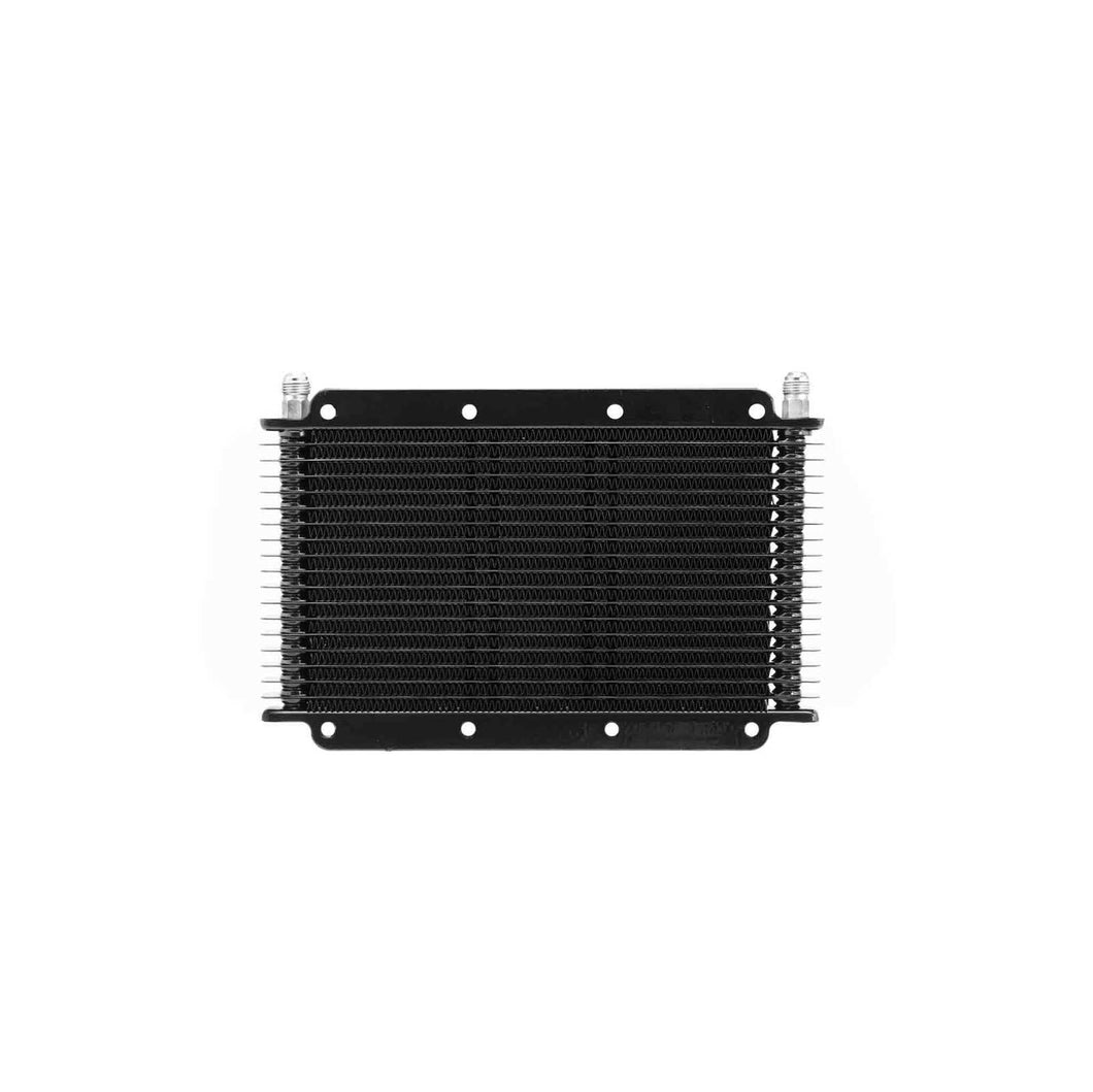Universal Trans Oil Cooler Kit Trans Oil Cooler - 280 x 150 x 19mm (-6 AN fittings) 6CYL (Black)