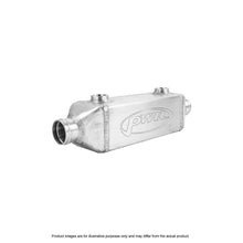 Load image into Gallery viewer, Universal Water To Oil Engine Oil Cooler In-line 3&quot; x 3&quot;x 8&quot; with 44mm Outlets
