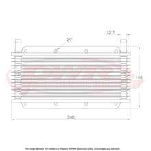 Load image into Gallery viewer, Universal Trans Oil Cooler Kit 280 x 110 x 19mm (1/2&quot; Hose Barb)
