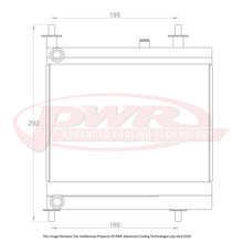 Load image into Gallery viewer, Toyota Supra GR A90 (2019-2024) 42mm Auxiliary RHS Radiator
