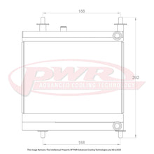 Load image into Gallery viewer, Toyota Supra GR A90 (2019-2024) 42mm Auxiliary LHS Radiator
