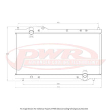Load image into Gallery viewer, Honda NSX 3.0L V6 (1990-2005) 42mm Radiator
