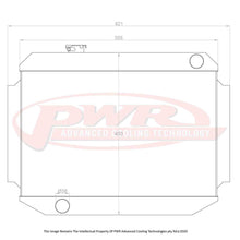 Load image into Gallery viewer, Holden Torana LC - LJ V8 (1969-1974) 55mm Downflow Radiator
