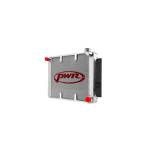 Load image into Gallery viewer, Holden Torana LH - LX Chev V8 (1974-1978) 55mm Crossflow Radiator with 16&quot; SPAL Fan Mounts
