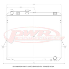 Load image into Gallery viewer, Holden Rodeo (2003-2010) RA / RC Colorado PWR 42mm Radiator

