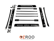 Load image into Gallery viewer, Toyota Hilux (1997-2015) KZN &amp; KUN Dual Cab ULTIMATE Roof Rack - Integrated Light Bar &amp; Side lights

