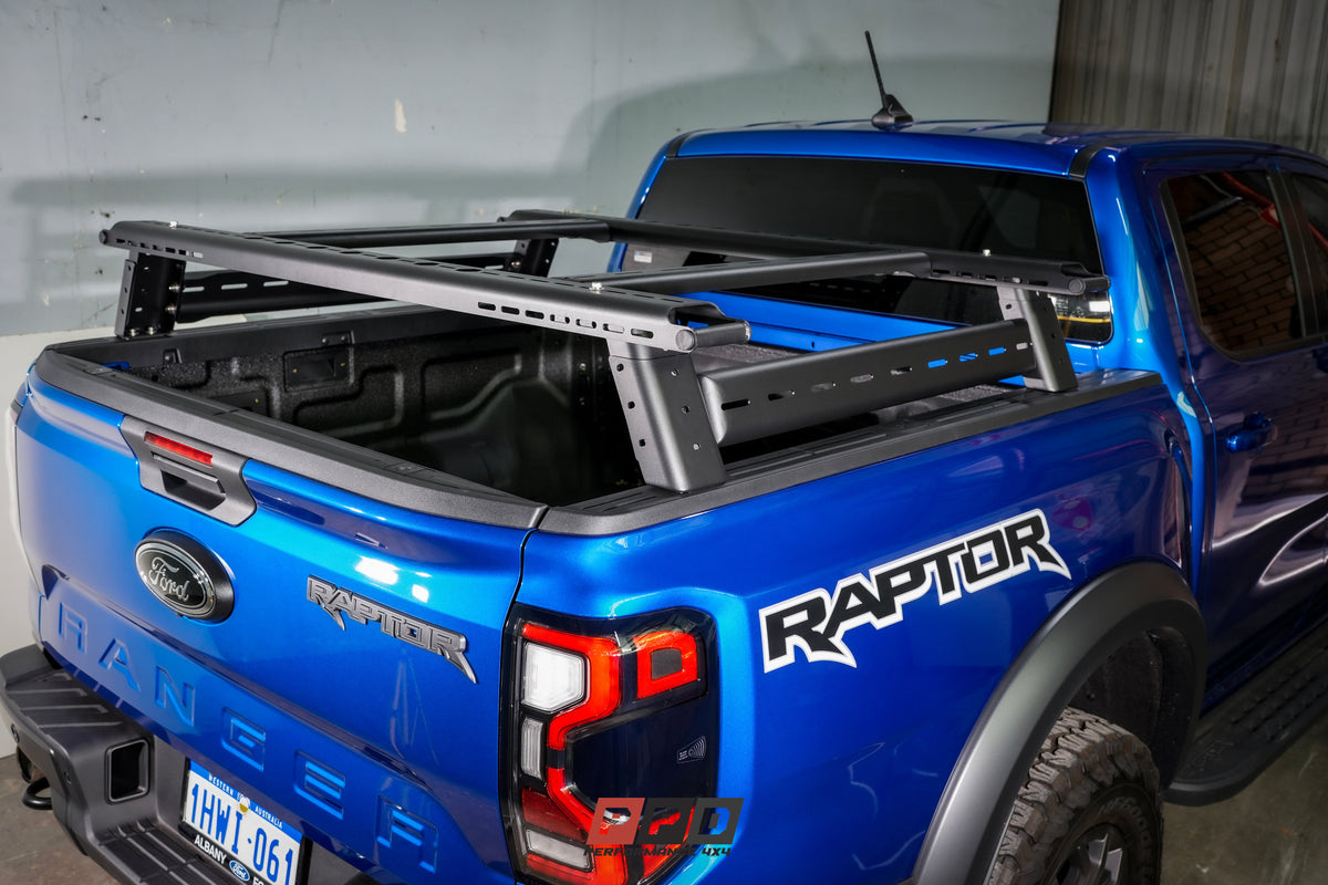 Ford Ranger (2022-2025) XLT / XLS / RAPTOR / WILDTRAK OzRoo Tub Rack ...