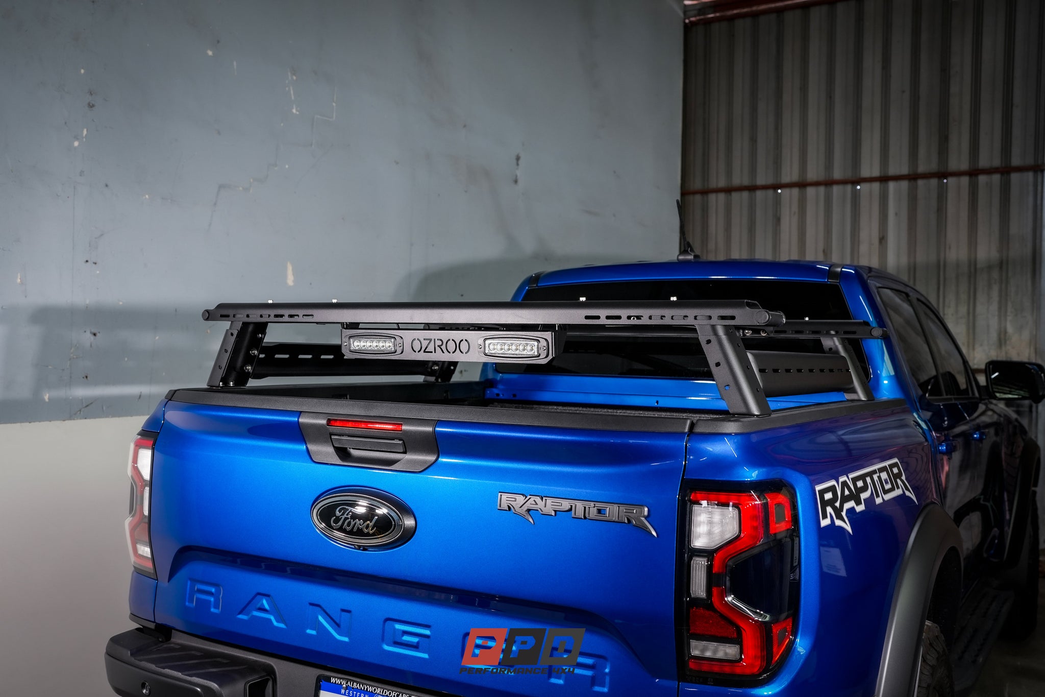 Ford Ranger (2022-2025) XLT / XLS / RAPTOR / WILDTRAK OzRoo Tub Rack ...