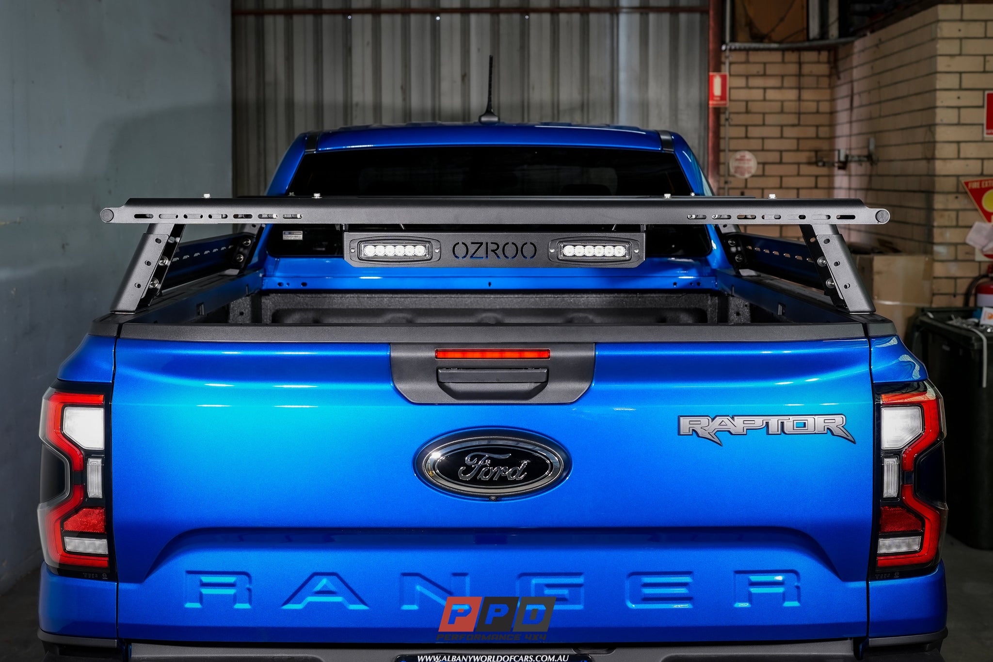 Ford Ranger (2022-2025) XLT / XLS / RAPTOR / WILDTRAK OzRoo Tub Rack ...