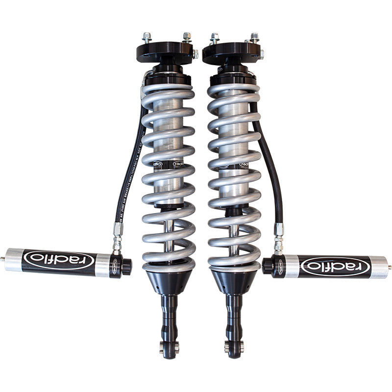 Toyota Hilux (2015-2024) GUN N80 RADFLO 2.5 Coilover Remote Reservoir Suspension with Adjusters 0” – 3” (FRONT PAIR)