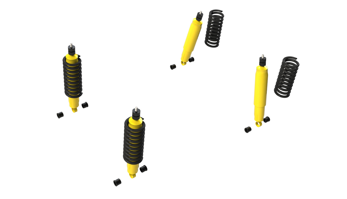 Toyota Fortuner 60 Series (1980-1990) Terrain Tamer Suspension Kit ...