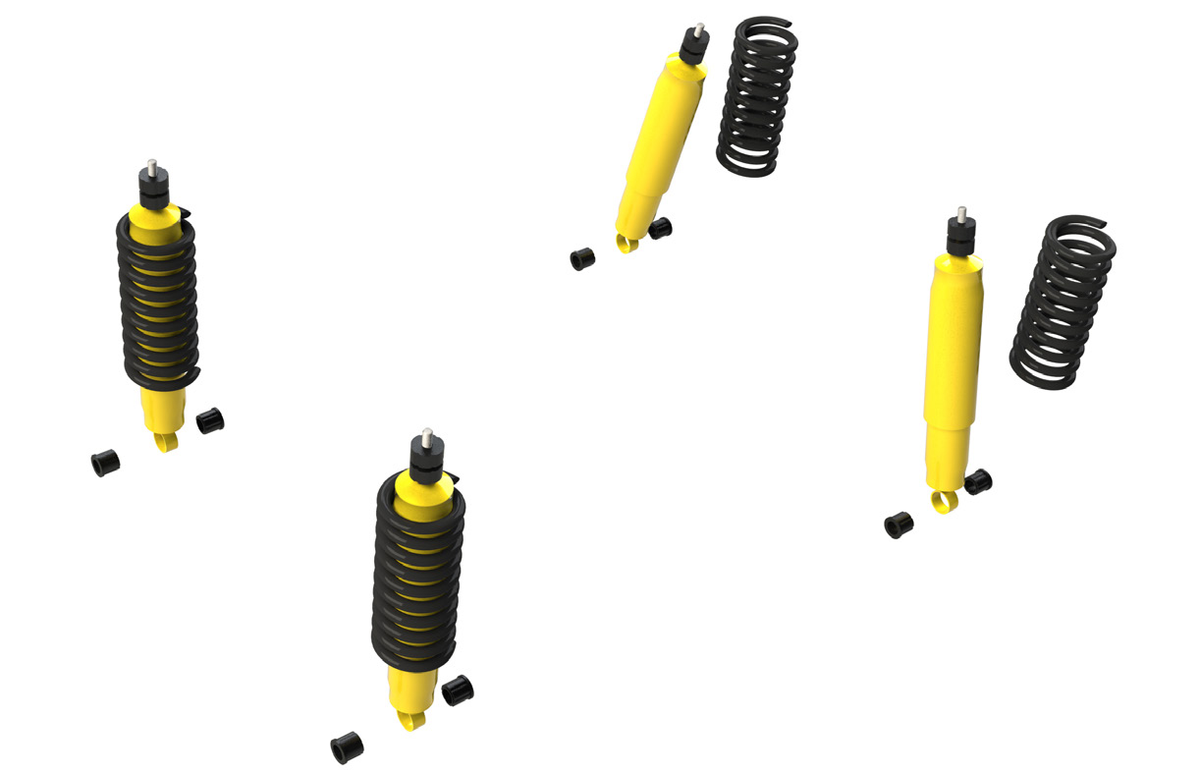 Holden MU-X (2022-2025) Terrain Tamer Suspension Kit – Canyon Off-Road