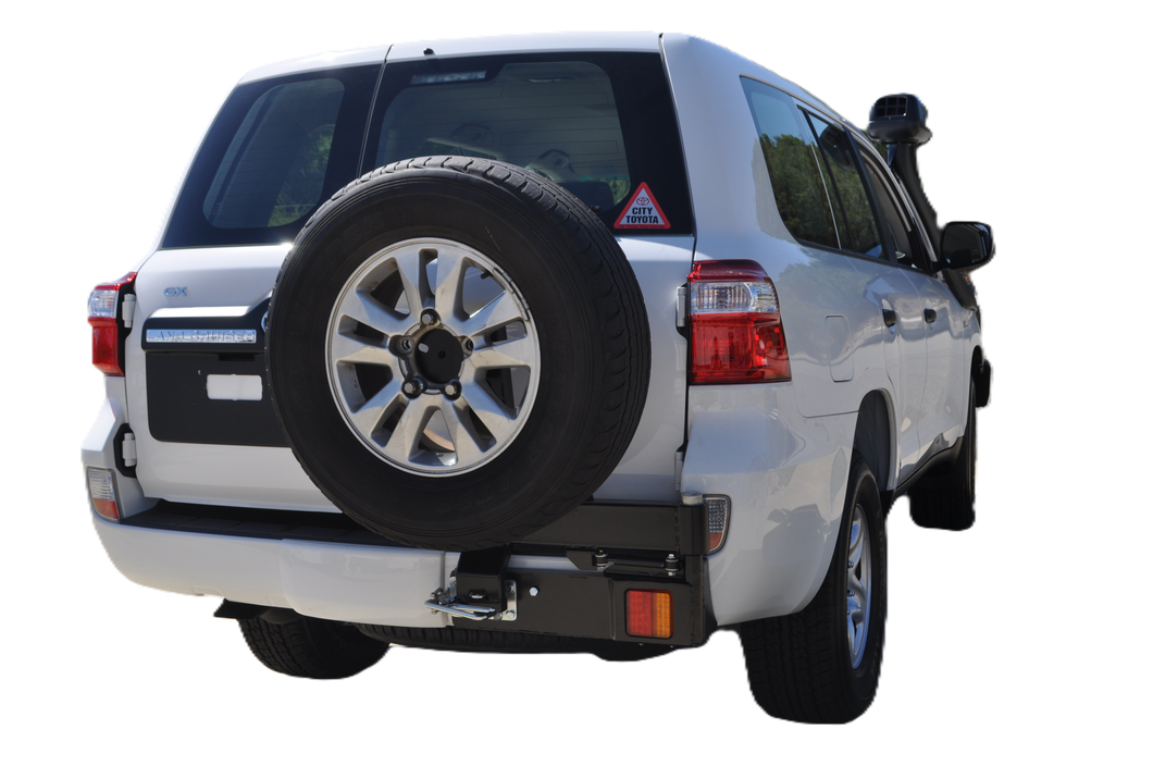 Toyota Landcruiser 75 Series (1970-1990) RHS Troopie Outback Accessories Single Wheel Carrier