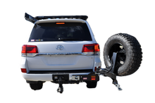 Load image into Gallery viewer, Toyota Landcruiser 200 Series (2007-2018) RHS VX/Sahara Outback Accessories Single Wheel Carrier
