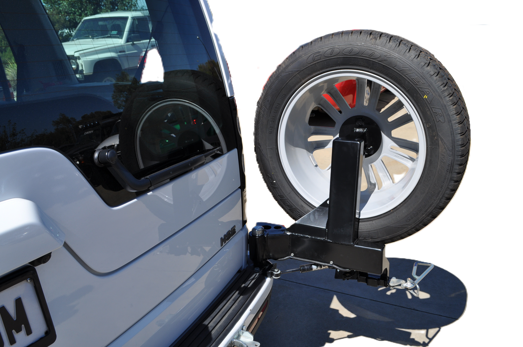 Toyota Landcruiser 200 Series (2015-2022) LHS GXL Outback Accessories Single Wheel Carrier