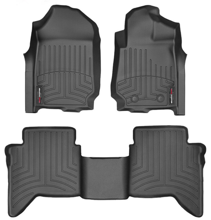 Chevrolet Silverado 1500 (2021-2025) Weathertech Floor Liner (Front & Rear Set)