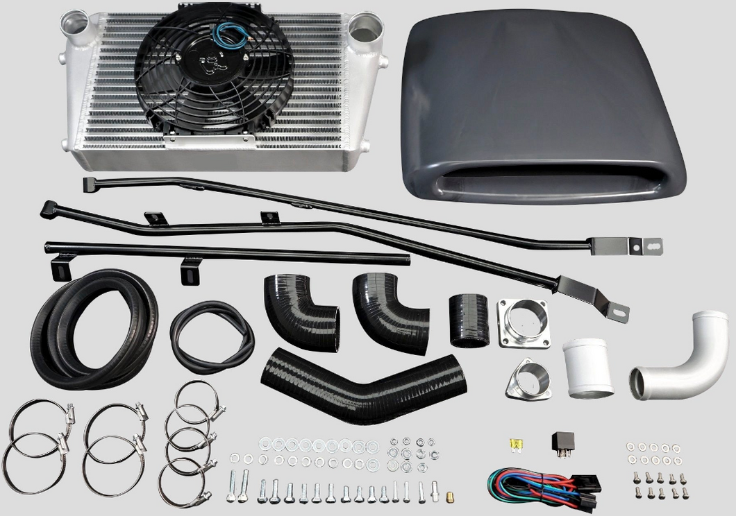 Nissan Patrol (1999-2003) GU TD42 HPD EXTREME TOP Mount Intercooler Kit (SKU: IK-GU42X-T)