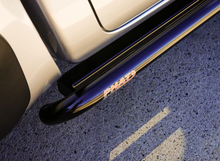 Load image into Gallery viewer, Toyota Hilux (2026-2028) N90 (ANGLED) Phat Bars Rock Sliders/Side Steps – Powdercoated
