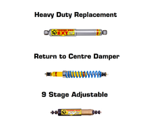 Load image into Gallery viewer, Nissan Patrol (2000-2015)  GU PATROL SERIES 2-4 (Y61) - 00-15 Tough Dog Steering Damper

