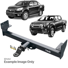 Load image into Gallery viewer, TAG Heavy Duty Towbar &amp; Direct Fit Wiring for Holden Rodeo RA Series No Rear Step (02/2003 - 07/2008)
