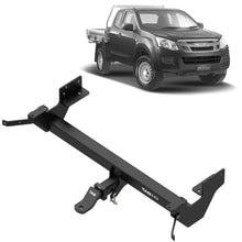 Load image into Gallery viewer, TAG Heavy Duty Towbar &amp; Direct Fit Wiring Harness for Isuzu D-MAX WITH Bumper Step (06/2012 - 06/2020)
