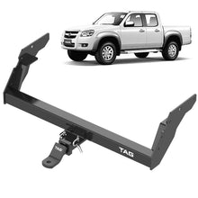 Load image into Gallery viewer, TAG Heavy Duty Towbar &amp; Direct Fit Wiring for Mazda BT-50 2wd With Chrome Bumper Step (11/2006 - 08/2011)
