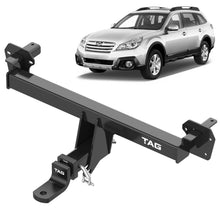 Load image into Gallery viewer, TAG Heavy Duty Towbar &amp; Direct Fit Wiring Kit for Subaru Outback (09/2009 - 01/2015)
