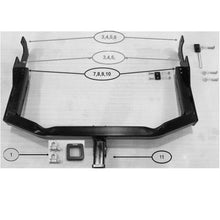 Load image into Gallery viewer, TAG Heavy Duty Towbar &amp; Universal Wiring Harness for Toyota Hilux Camper Conversion (01/2005 - on)
