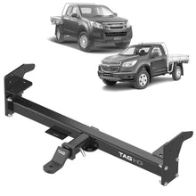Load image into Gallery viewer, TAG Heavy Duty Towbar &amp; Direct Fit Wiring for Isuzu DMAX No Rear Bumper Step (06/2012 - 07/2020)

