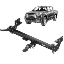 Load image into Gallery viewer, TAG Heavy Duty Towbar &amp; Direct Fit Wiring Harness for Isuzu D-MAX WITH Bumper Step (06/2012 - 06/2020)
