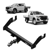 Load image into Gallery viewer, TAG Extended Towbar &amp; Direct Fit Wiring for Mazda BT-50 (07/2020 - on), Isuzu D-MAX (06/2020 - on) - Without Bumper Step
