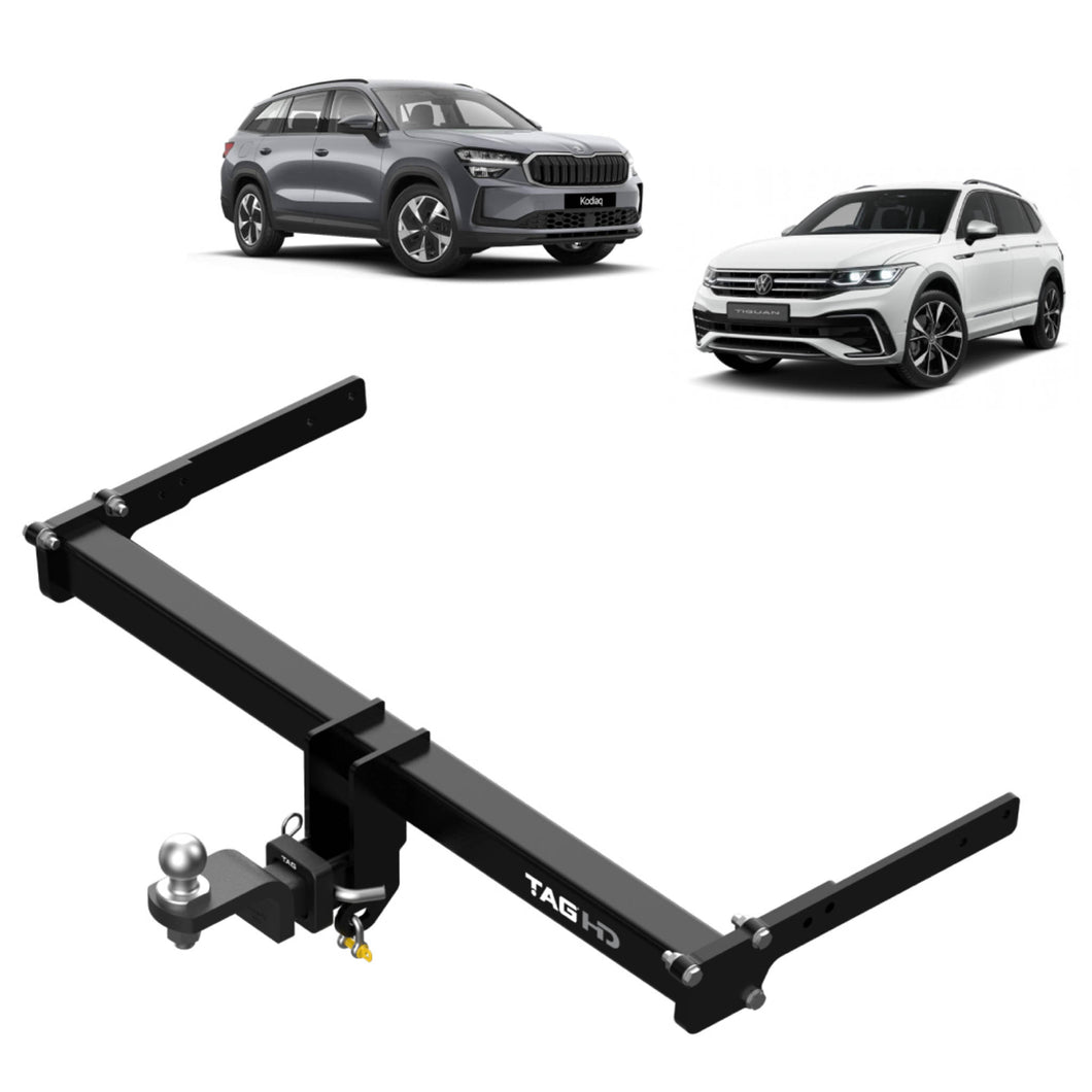 TAG Heavy Duty Towbar & Direct Fit Wiring For Skoda Kodiaq (10/2016 - 12/2023)