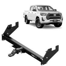 Load image into Gallery viewer, TAG Heavy Duty Towbar &amp; Direct Fit Wiring Kit for Toyota Hilux Styleside Models With Step (01/2015 - on)
