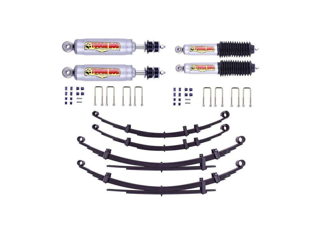 Daihatsu Rocky (6/1984-1993) F70; F75; F80; F85 LWB 40mm Lift Kit With Tough Dog Nitro Gas Shocks