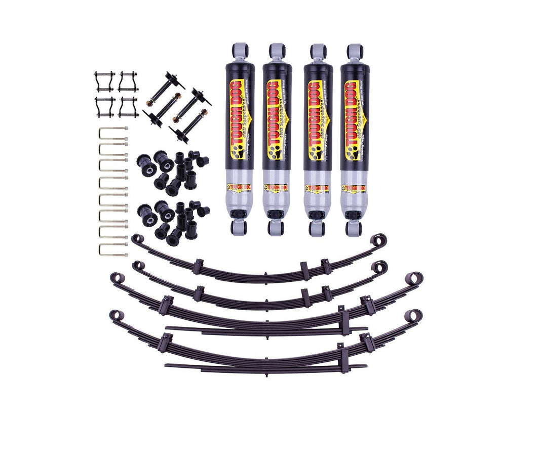 Toyota Landcruiser (1977-1984) 40-42 Series Series 50mm suspension lift kit - Tough Dog Adjustable Shocks